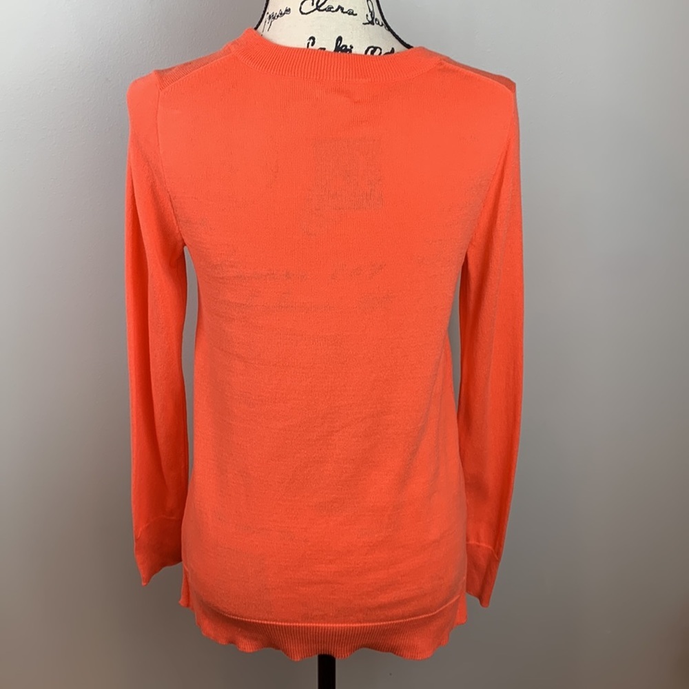 J. Crew Factory Cotton V-Neck Sweater NWOT - Picture 6 of 7